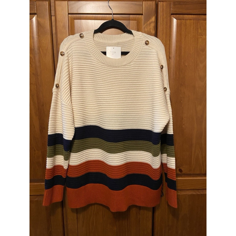 Multi Color‎ Sweater - Picture 1 of 3